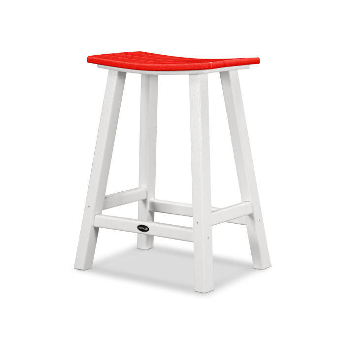 Contempo 24" Saddle Bar Stool