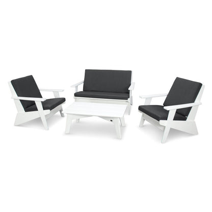 Riviera Modern Lounge 4-Piece Set