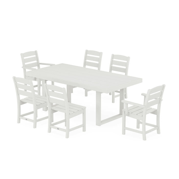Lakeside 7-Piece Dining Set in Vintage Finish