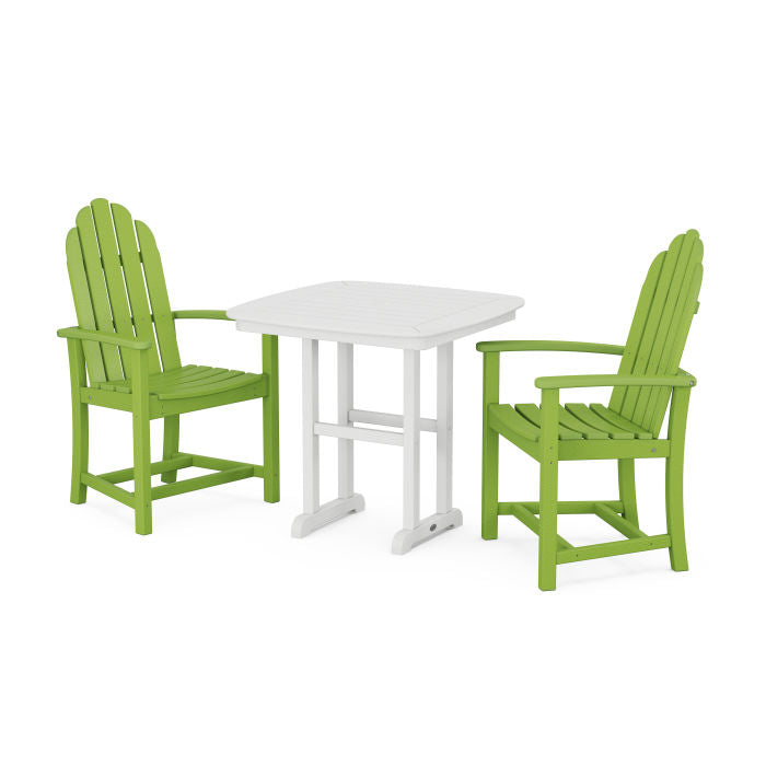 Classic Adirondack 3-Piece Dining Set