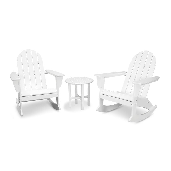 Vineyard 3-Piece Adirondack Rocking Chair Set