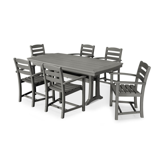La Casa Café 7-Piece Arm Chair Dining Set