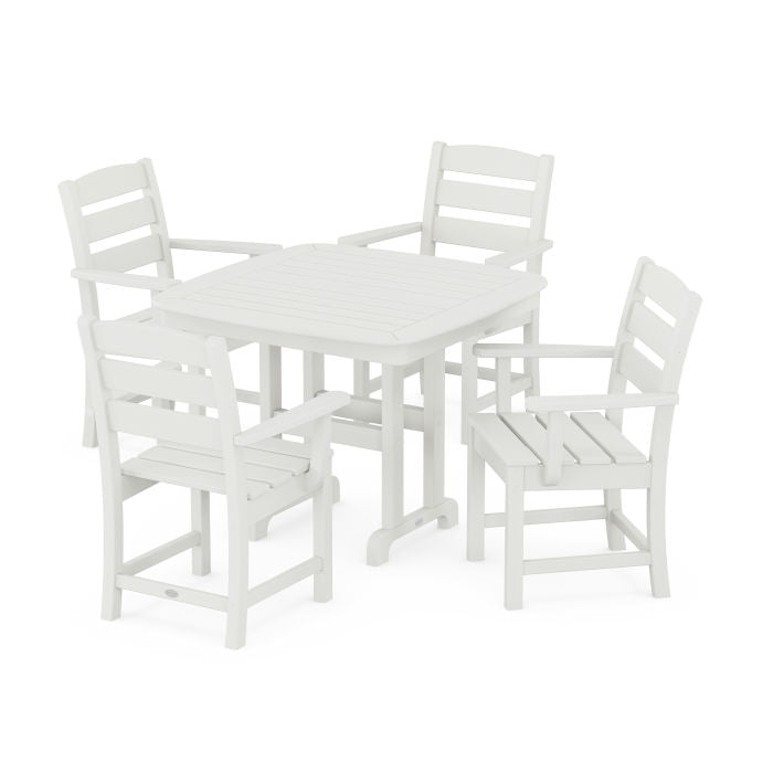 Lakeside 5-Piece Dining Set in Vintage Finish