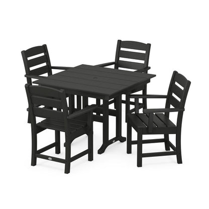 Lakeside 5-Piece Farmhouse Dining Set