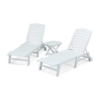 Nautical 3-Piece Chaise Set