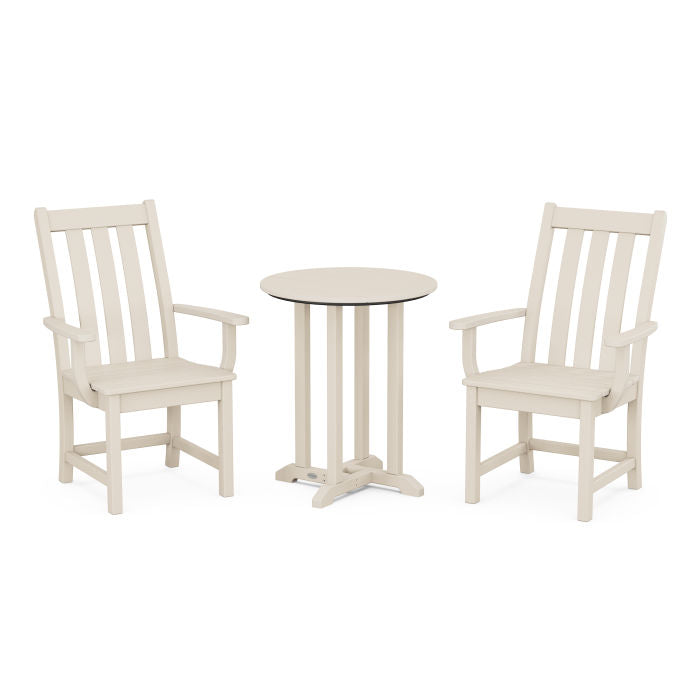 Vineyard 3-Piece Round Dining Set