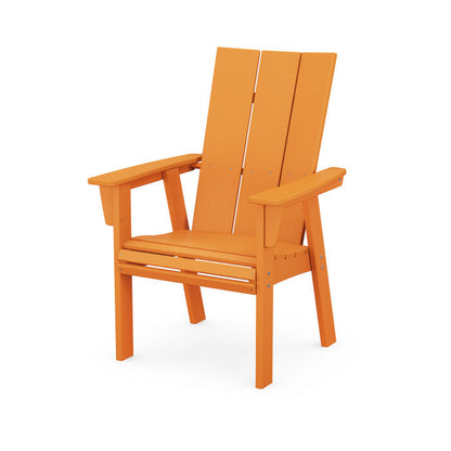 Modern Curveback Upright Adirondack Chair