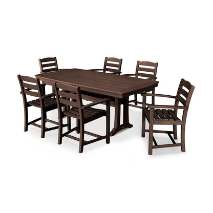 La Casa Café 7-Piece Arm Chair Dining Set