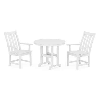Vineyard 3-Piece Round Dining Set