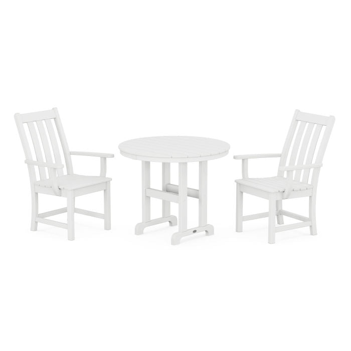 Vineyard 3-Piece Round Dining Set