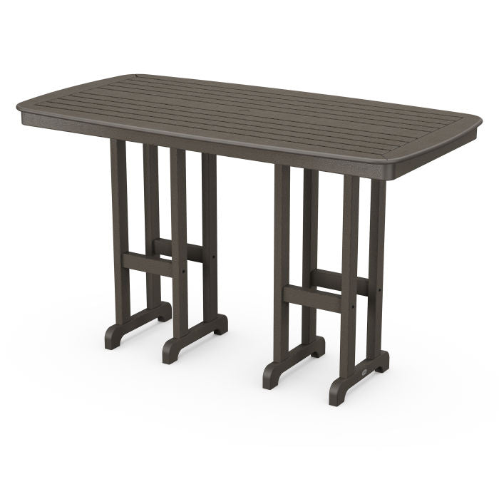 Nautical 37" x 72" Bar Table in Vintage Finish