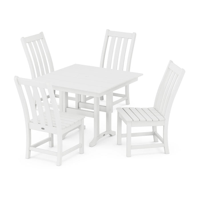 Vineyard Side Chair 5-Piece Farmhouse Dining Set