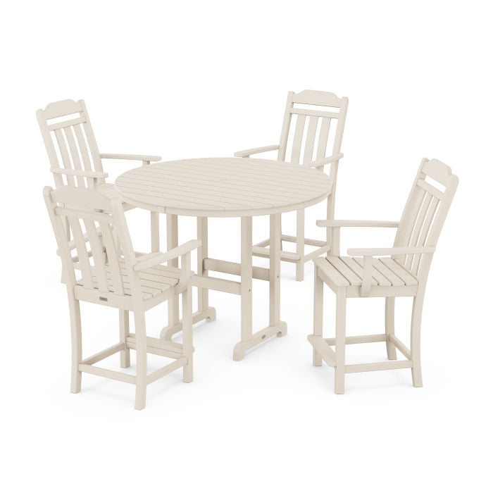 Country Living 5-Piece Round Farmhouse Counter Set