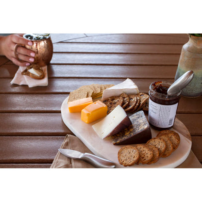 Nautical Trestle 48" Round Counter Table