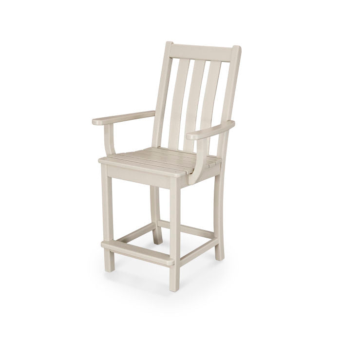Vineyard Counter Arm Chair