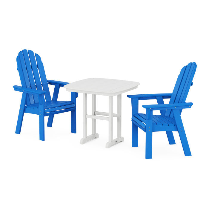 Vineyard Adirondack 3-Piece Dining Set