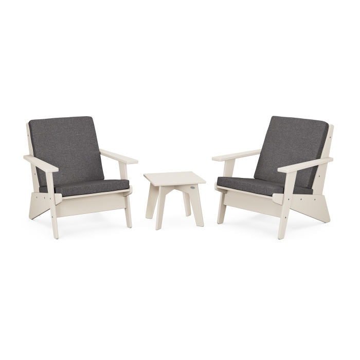 Riviera Modern Lounge 3-Piece Set