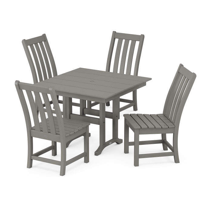 Vineyard Side Chair 5-Piece Farmhouse Dining Set
