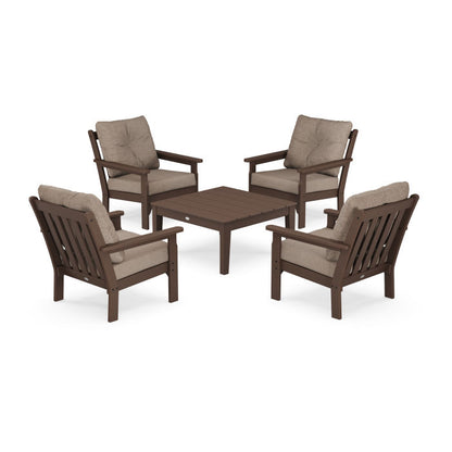 Vineyard 5-Piece Deep Seating Conversation Set