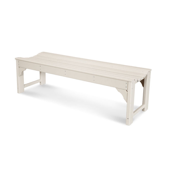 Traditional Garden 60" Backless Bench