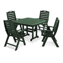 Nautical Highback Chair 5-Piece Dining Set