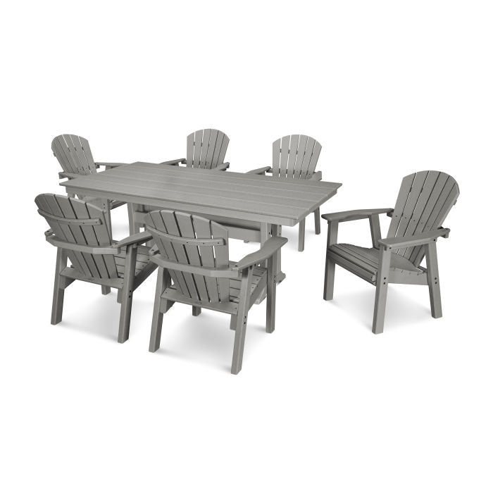 7 Piece Seashell Dining Set