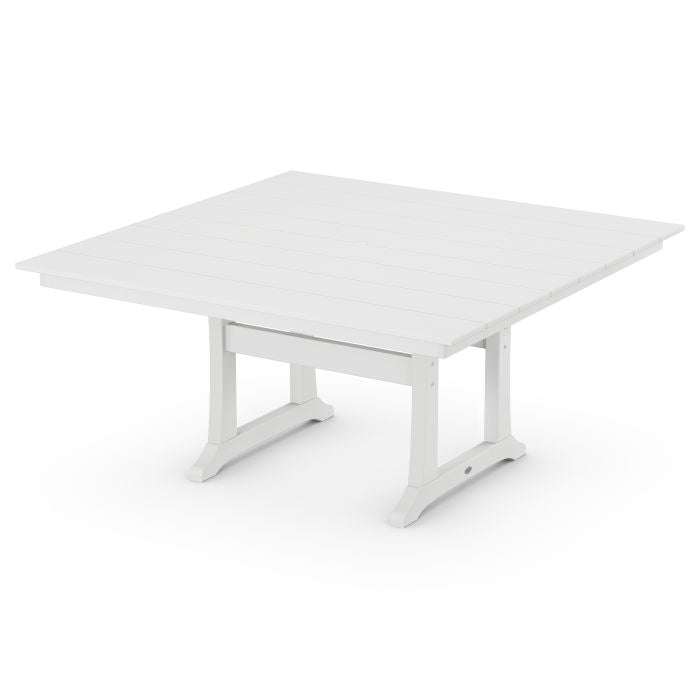 Farmhouse Trestle 59" Dining Table