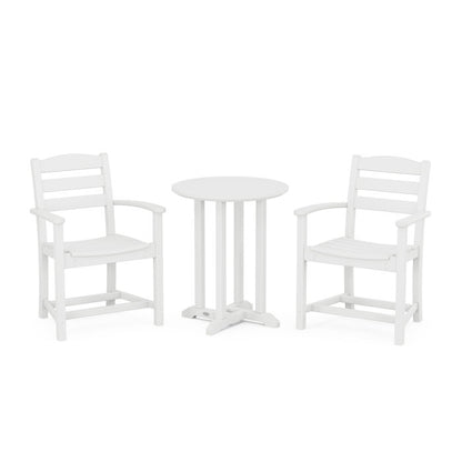 La Casa Café 3-Piece Round Dining Set