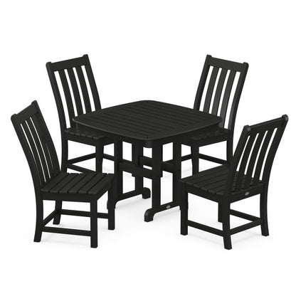Vineyard 5-Piece Side Chair Dining Set