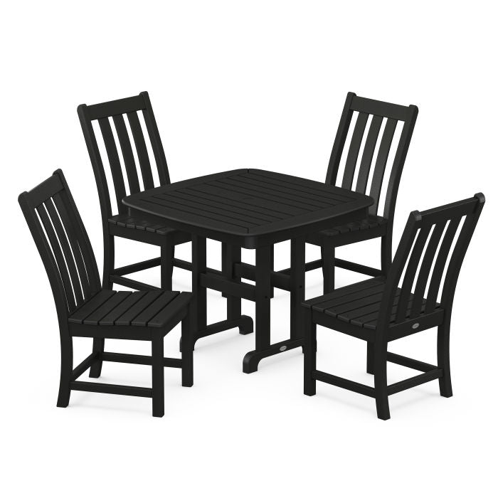 Vineyard 5-Piece Side Chair Dining Set