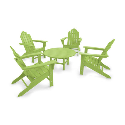 Long Island Adirondack 5-Piece Conversation Group