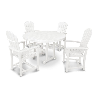 Palm Coast 5-Piece Round Farmhouse Dining Set