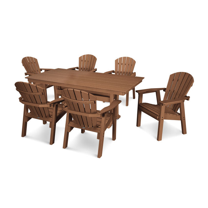 7 Piece Seashell Dining Set